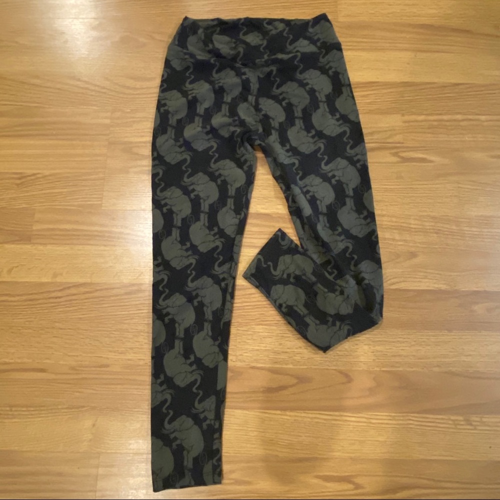 Lularoe Elephant Leggings OS